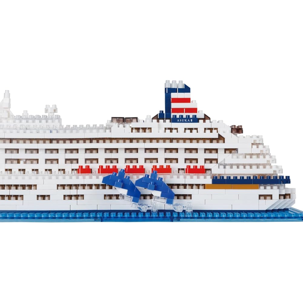 Kawada nanoblock M.S. Asuka II Advance Hobby Series Building Kit 300 Pieces
