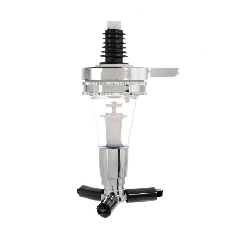 30ml measurement 3 straight row wall hanging wine rack pourer Mounted