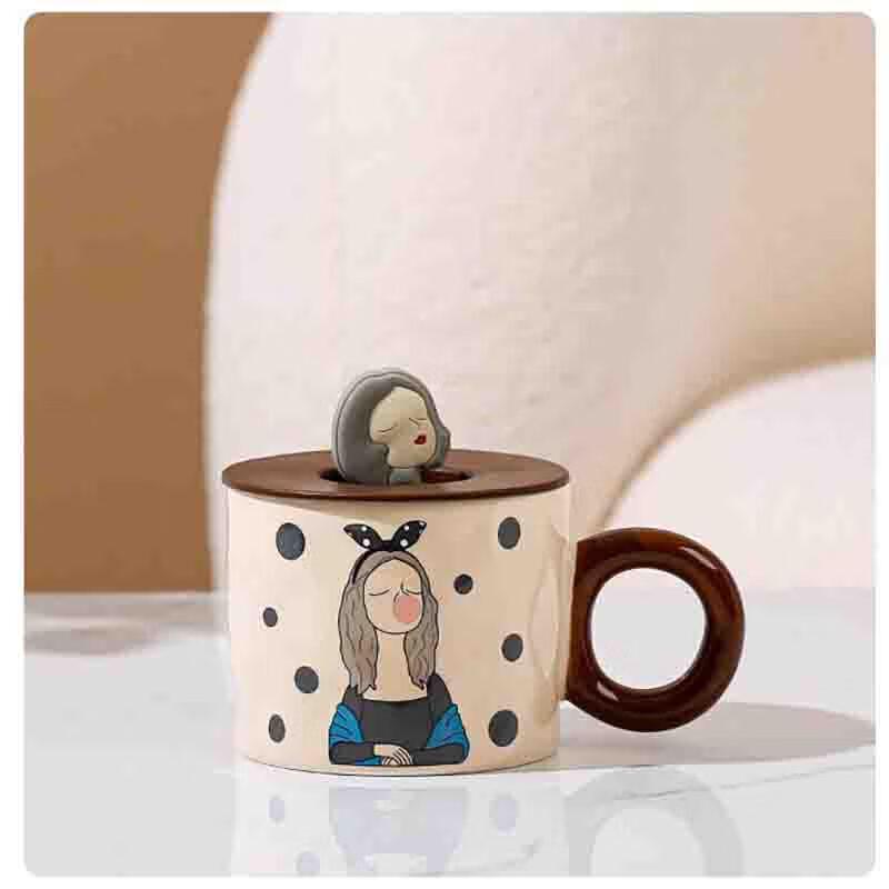 

Shangheng Bow-knot Girl Ceramic Mug