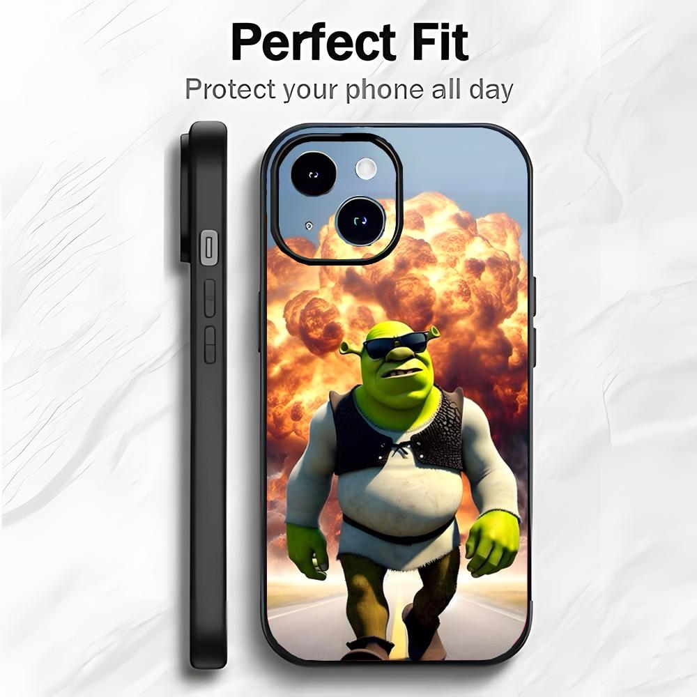 Funny Classic Movie S-Shrek Phone Case Phone Case Soft Packaging Lightweight For iPhone17 16 15 14 13ProMax