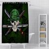 Shower Anime For L-Luffys Curtain Waterproof Polyester Fabric Paint Colorful Bath Curtains Home Bathroom Decor Curtain With Hook