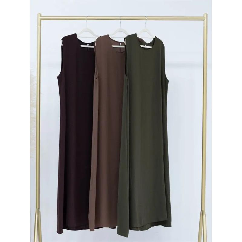 Ramadan Sleeveless Abaya Turkey Islam Arabic Muslim Long Dress African Dresses Women Clothing Robe Vestidos