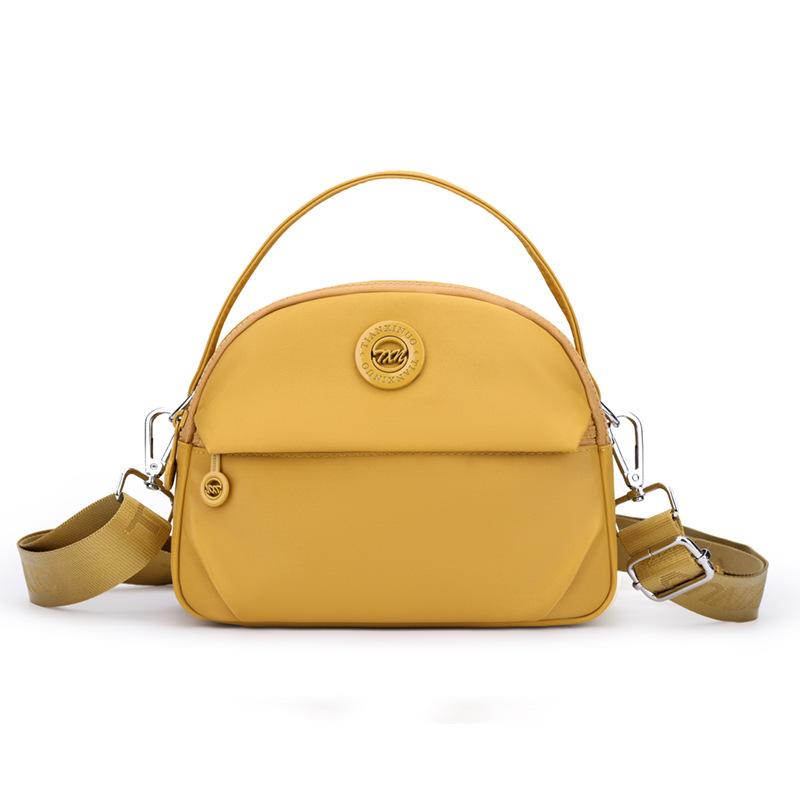 Waterproof Nylon Crossbody Bag for Women Casual Shoulder Handbag with Top Handle