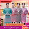 Adult Cartoon Kitchen Smock: Water & Oil Resistant Long Sleeve Apron for Cooking