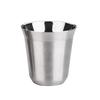 160ml 304 Stainless Steel Double Wall Insulated Espresso Cup Capsule Coffee Mug Metal Drinking Cup For Home Indoor Outdoor