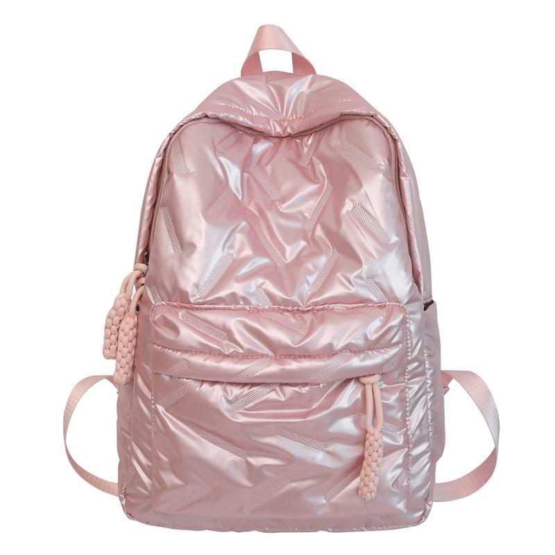 Schoolbag1011 Spring New School Bag Tide Korean Version Versatile Large Capacity Student Backpack Outdoor Travel College Style Backpack