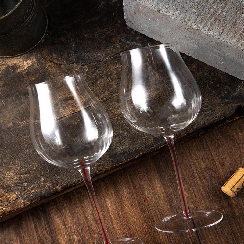 Burgundy Red Wine Glasses