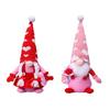 Valentine's Day Faceless Doll Dwarf Rose Heart Fairy Couple Figurine Decoration Christmas