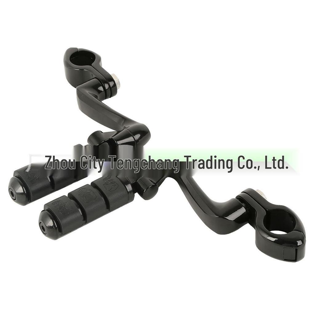 Modified Black Adjustable Foot Pegs - Pair (32mm / 1.25")
