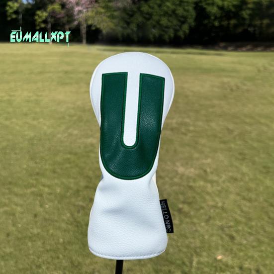 Potah hlavy golfové hole z umělé kůže – pro řidiče, Fairway Woods, Hybridy č.1/3/5/U, Soft Velvet Lining, Putter Head Protector