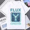Back To The Future Flux Capacitor Tshirt Short Sleeve Casual Fashion Cotton Man T Shirt 80s 90s Hip Hop Harajuku Women T-shirt