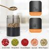 Electric Salt And Pepper Grinder Set with Built-in LED Light Adjustable Coarseness Spice Mill Rechargeable Kitchen Essentials Gift