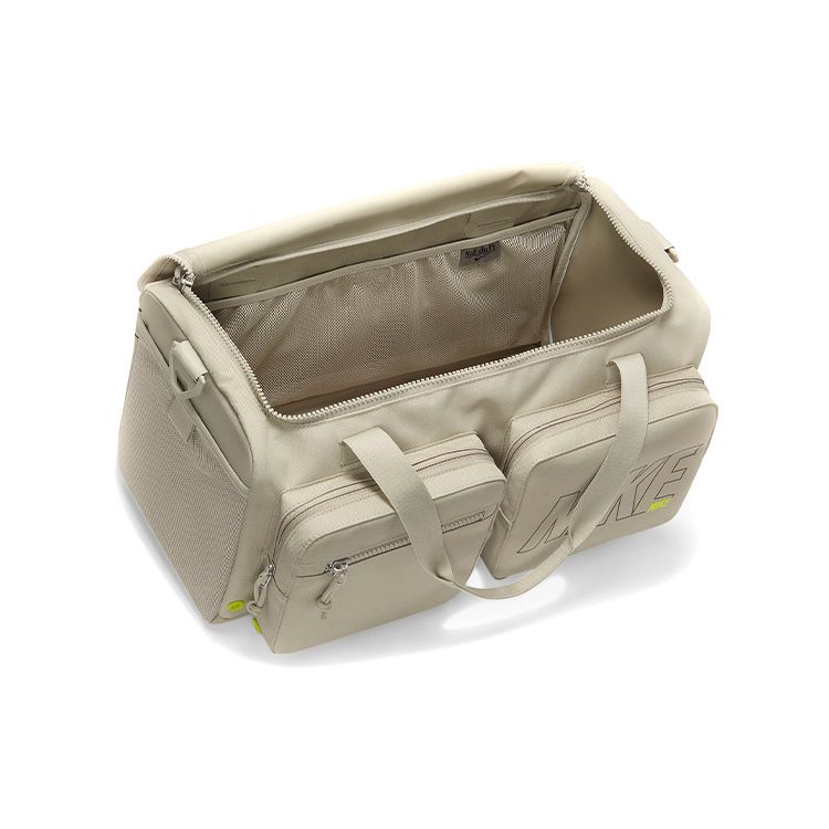 Nike Utility Letter Logo Print Large Capacity Air Cushion Shoulder Bag Training Bag Camping Bag Tote Bag Fabric Gym Bag Regular Unisex Bags DO6612-230