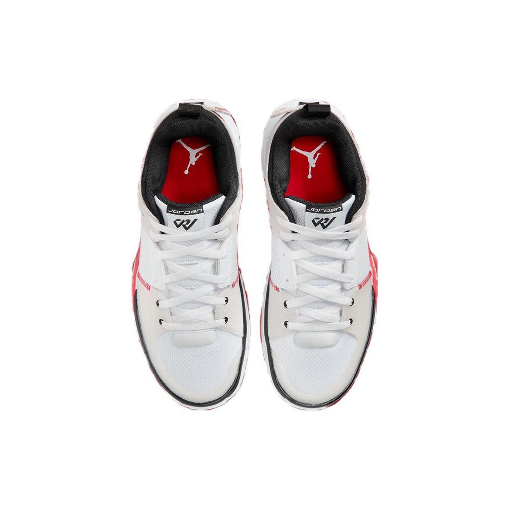Air Jordan One Take 5 White University Red Men Sneakers Black FD2335-106