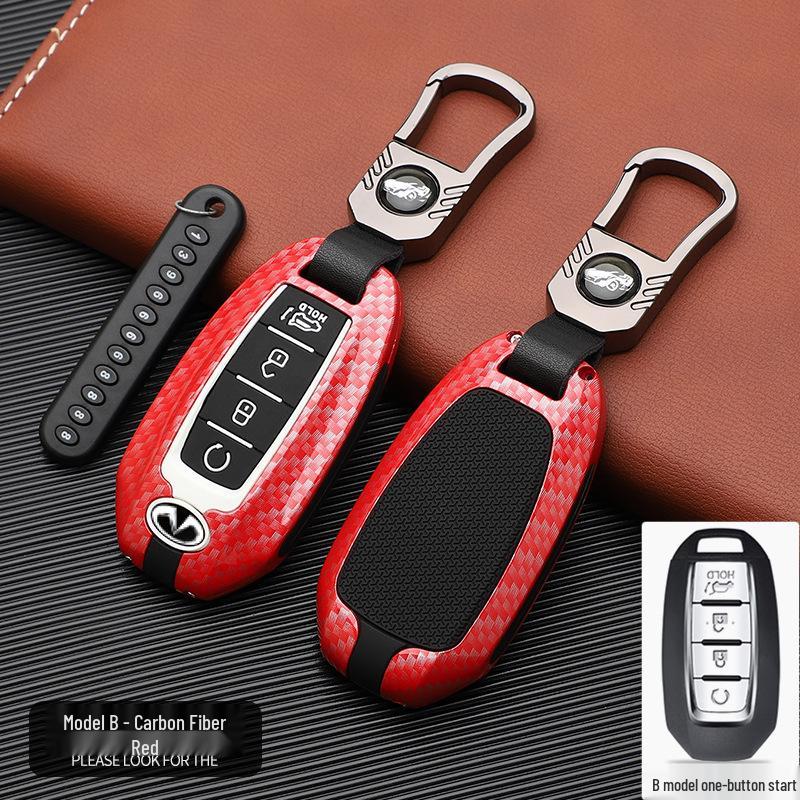 Infiniti Key Cover: Stylish, Personalized Car Key Bag with Buckle Design
