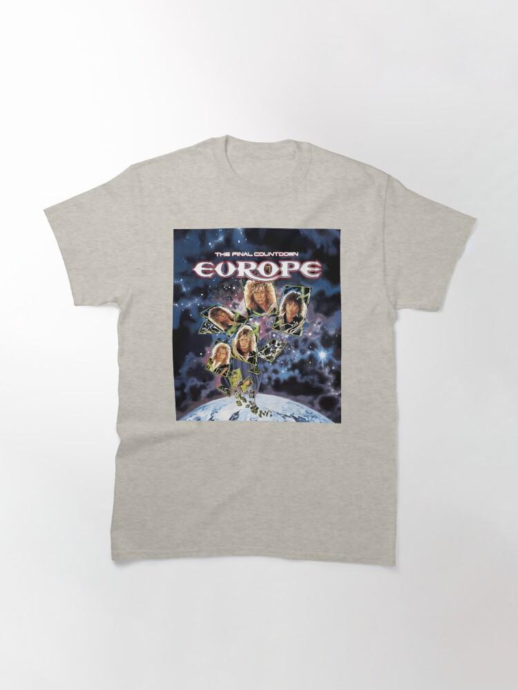 Europe The Final Countdown Foureb Europe Band War Of Kings Classic T-Shirt