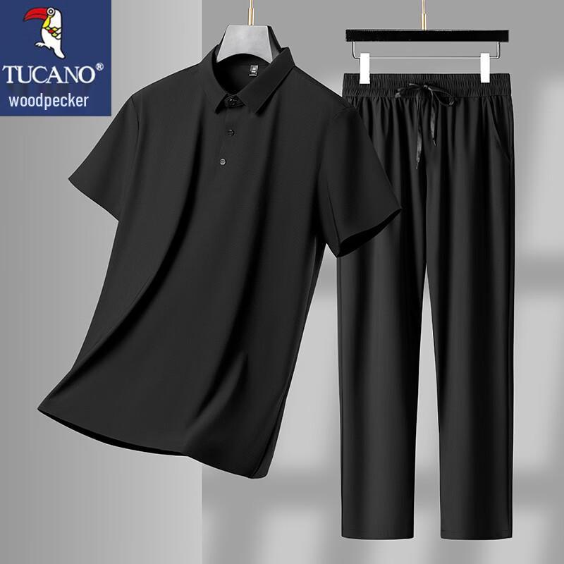TUCANO Men s Summer Casual Short Sleeve Sportswear Set 180