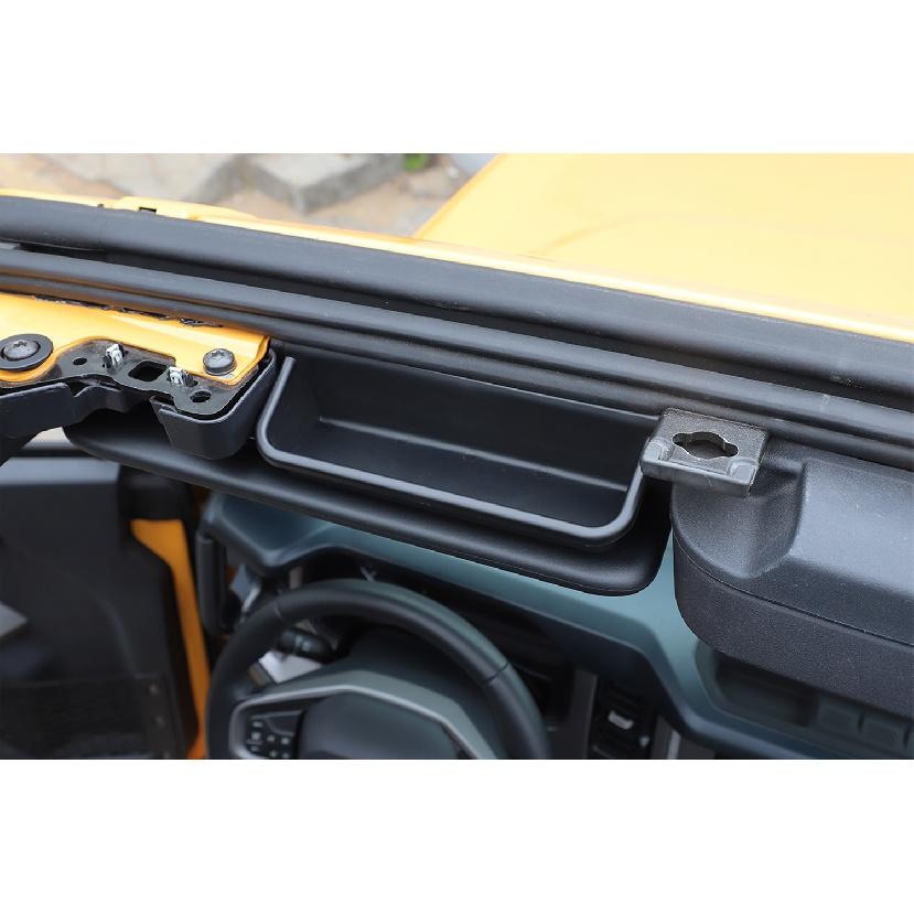 Car Sun Visor Storage Box Holder Organizer Tray Container Stowing Tidying for Ford Bronco  2022 2023 Interior