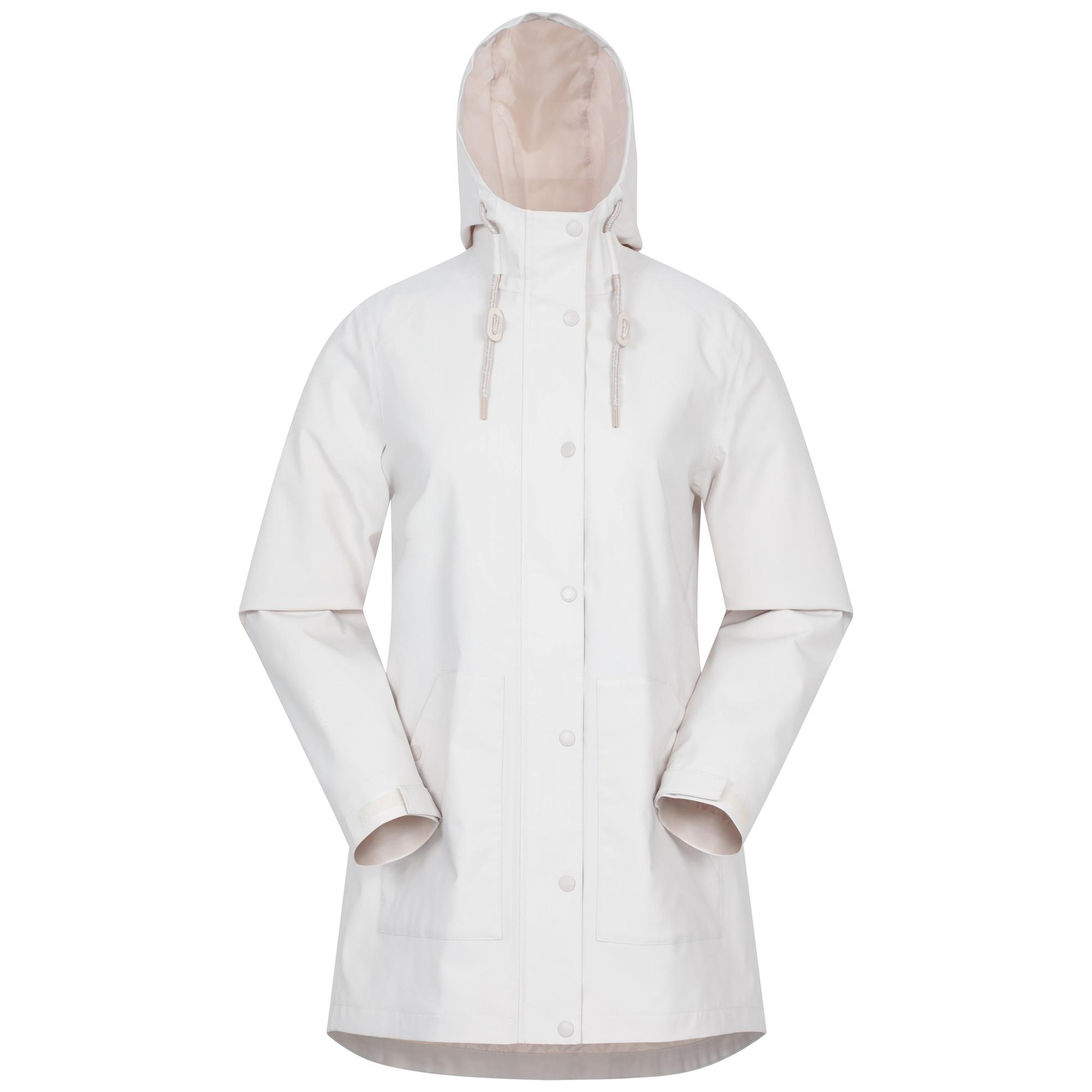 Chaqueta impermeable con forro polar Foxtail para mujer de Mountain Warehouse 20 UK crema