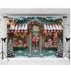 Christmas Tree and Candy Decoration Photo Background | Perfect for New Year General Celebrations Photo Studio Banners Multi-p