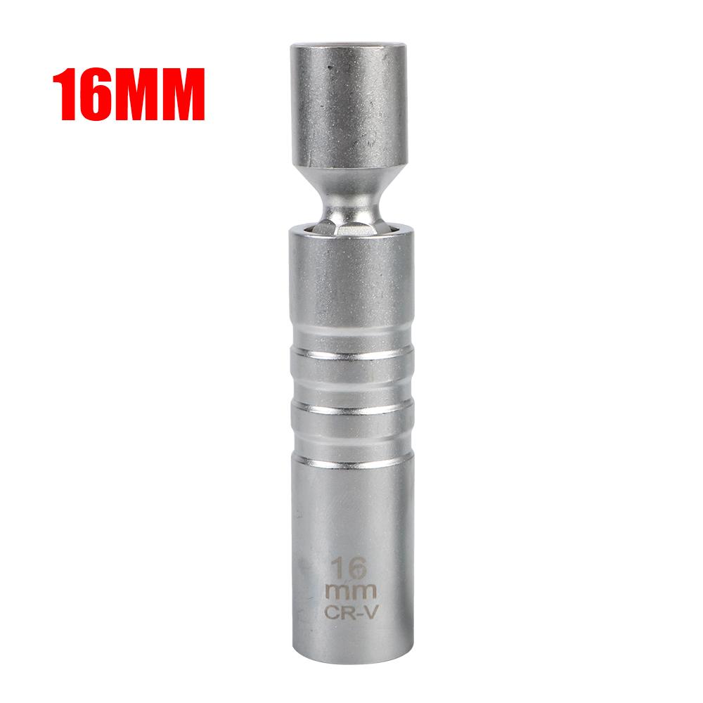 For BMW Spark Plug Spanner 14mm 16mm Socket Adapter Joint Magnetic Flexible Wrench Auto Repair Tools Car Accessories Universal