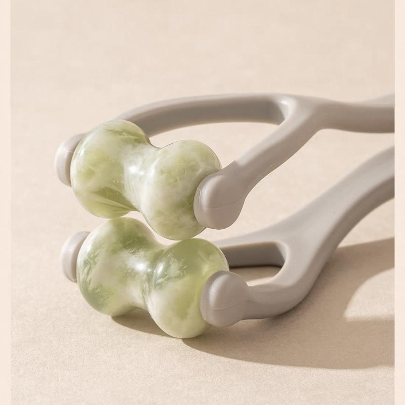 Finger Massager Dual-Row Roller Design Easy Use Relieve Finger Fatigue Promote Blood Circulation Portable Roller Finger Massager