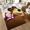 Masha Bear Floor Rug Office Rug Suitable for Playrooms Balcony Decorate Room Dormitory Anti-slip Rug Decorate Offices Spiritual Gift