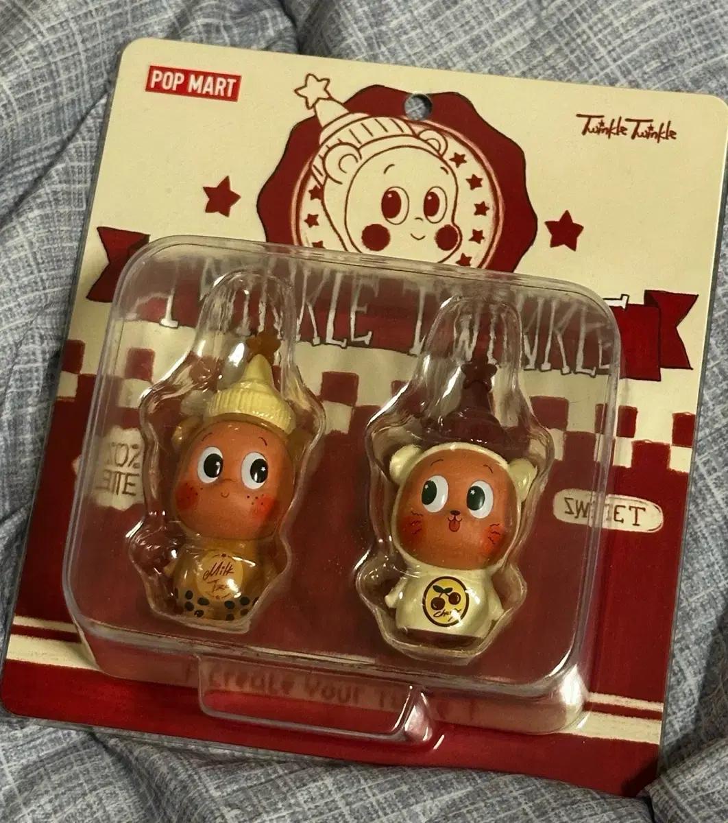 Popmart Piccola Stella Bubble Tea & Ciliegia Ghiacciata Figura