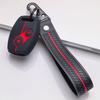Key Fob Cover for Honda Accord Civic CR-V with Keychain Anti-Scratch Surface Shockproof Structure Soft Grip Texture Easy Install Design