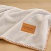 Double-sided Faux Cashmere Throw Blanket Office Nap Lightweight Sofa Cover All