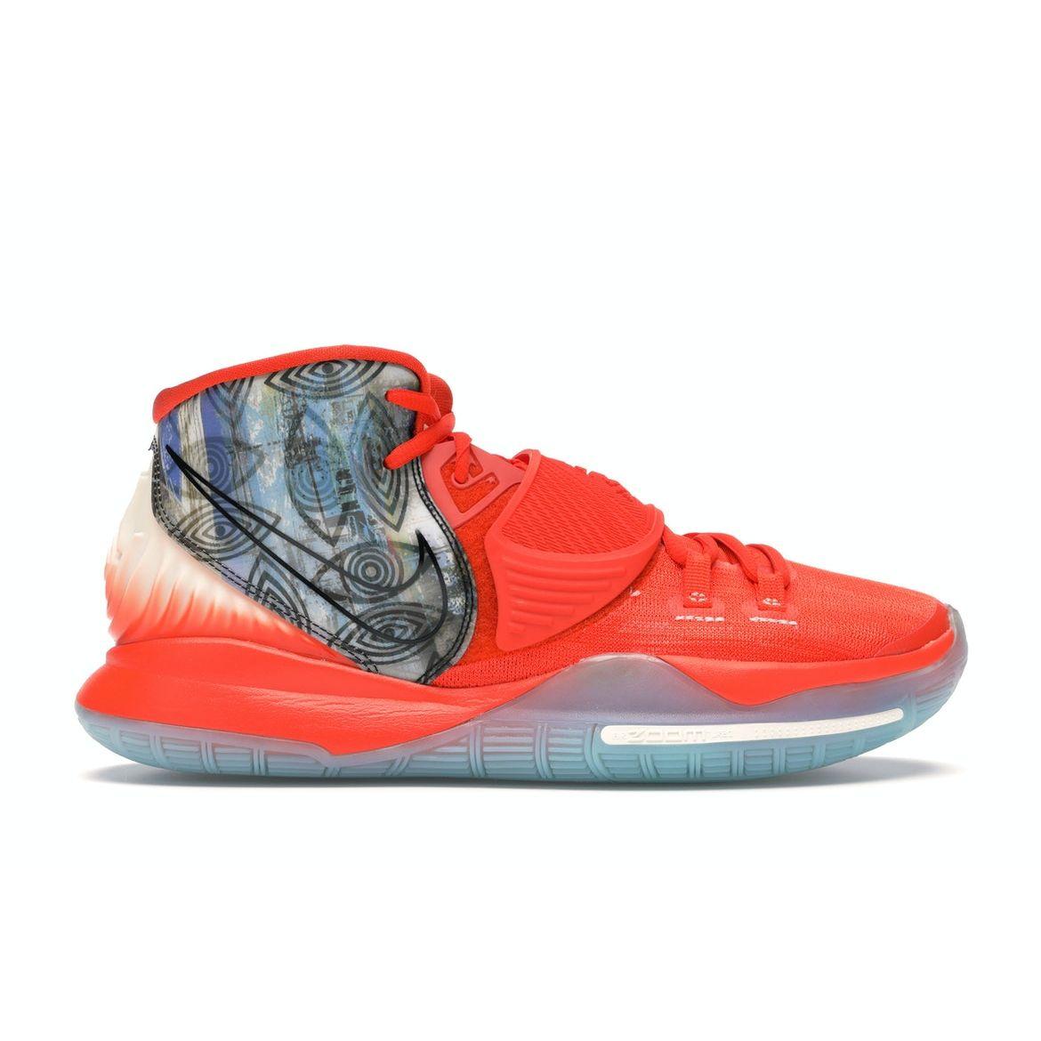 

Мужские кроссовки Nike Kyrie 6 Preheat EP Manila красные CQ7634-801