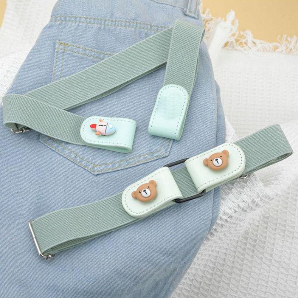 Elastyczny Pasek z Klamrą Zatrzaskową Regulowana Długość Niewidoczny Pasek dla Kobiet Mężczyzn