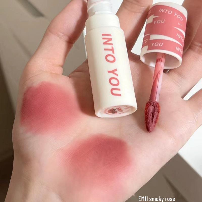 IntoYou Female Lead Velvet Matte Lip Mud Lipstick - Airy, Natural Look for Students