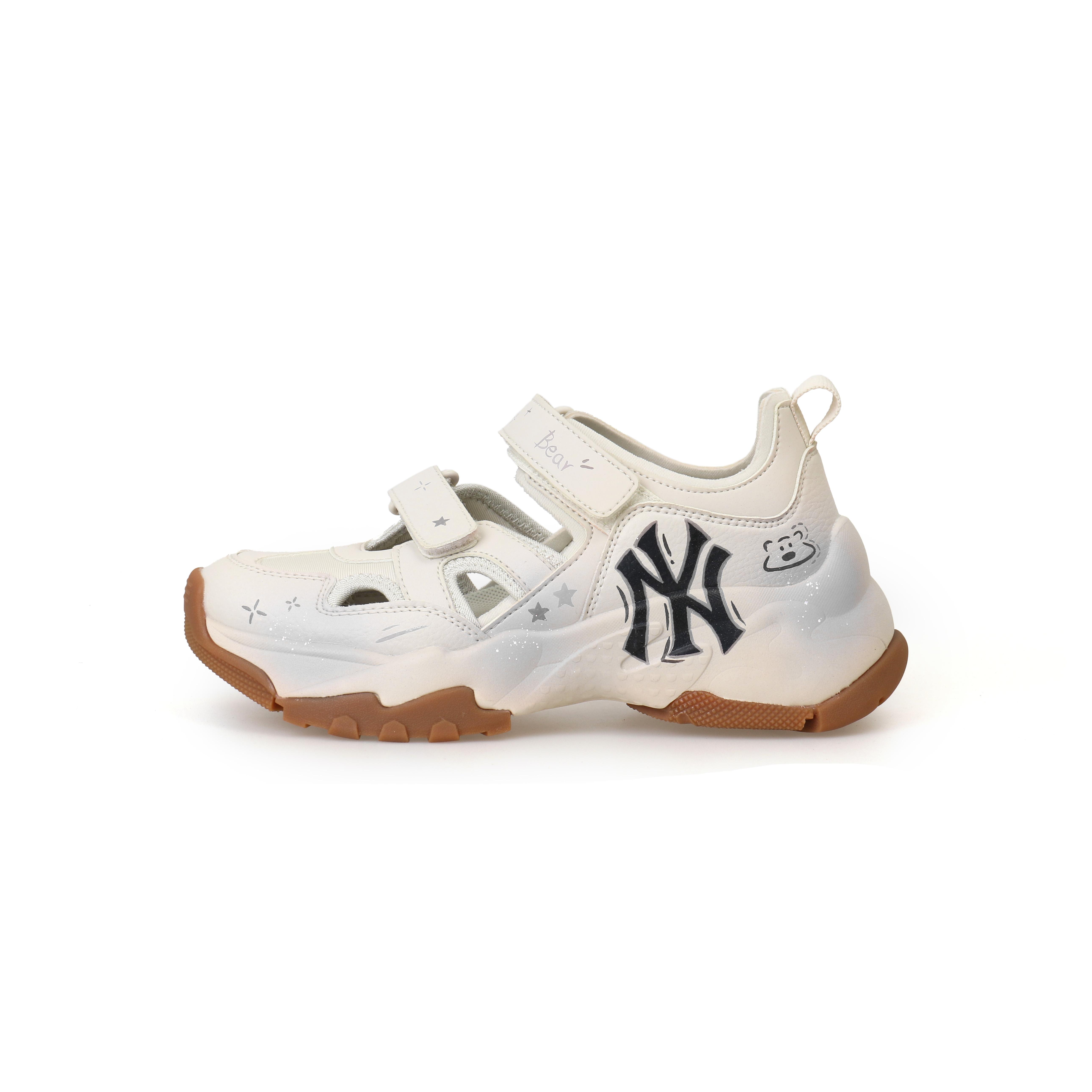 

MLB Sandal Chunky Mask Sports Sandals, River Trekking Shoes Unisex Gray 3ASDCH133-50CRS(Team303-) 41