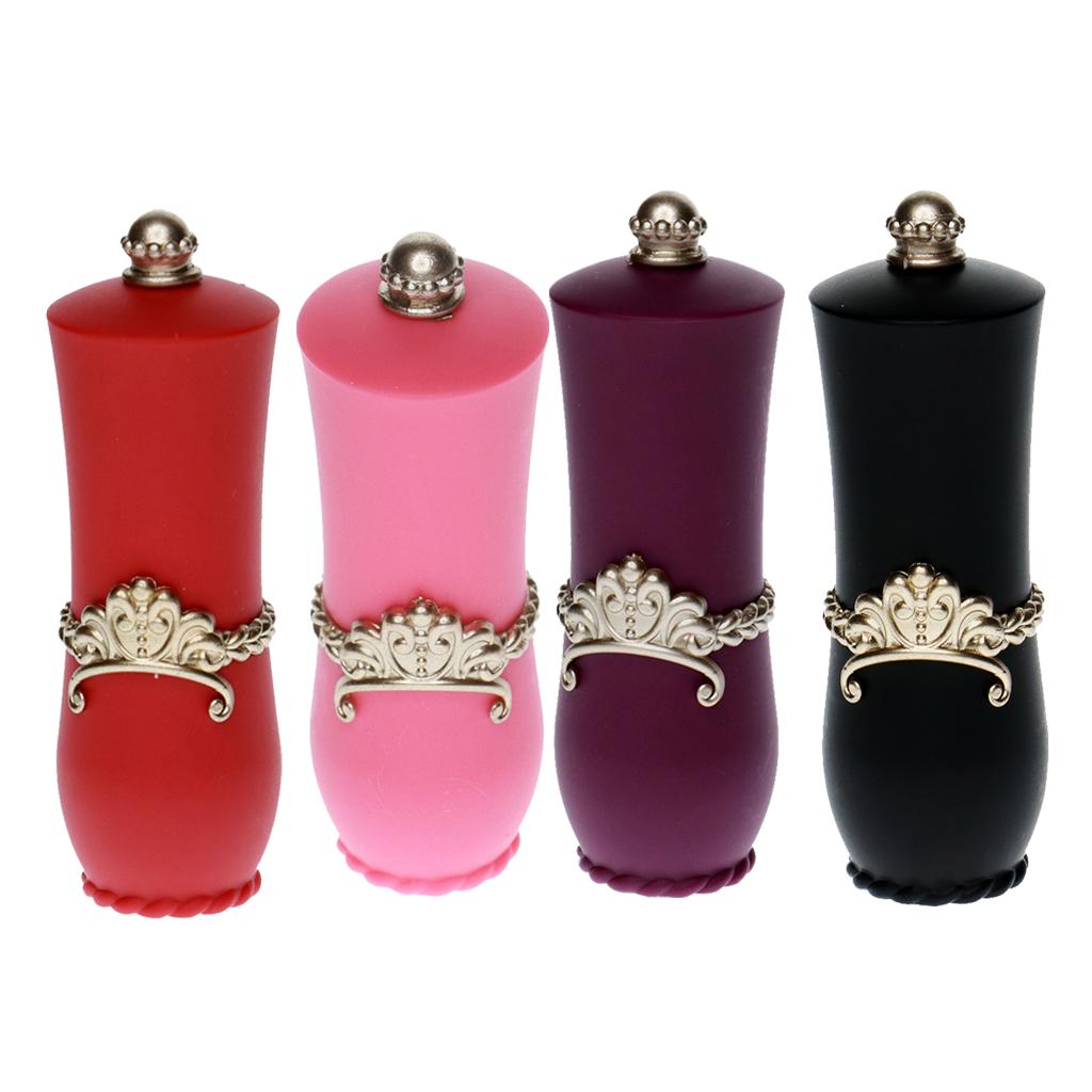 Novelty Lipstick Design Plastic Pin Cushion Holder with Sewing Decorative Stitch Accessory for Home Sewing Room
