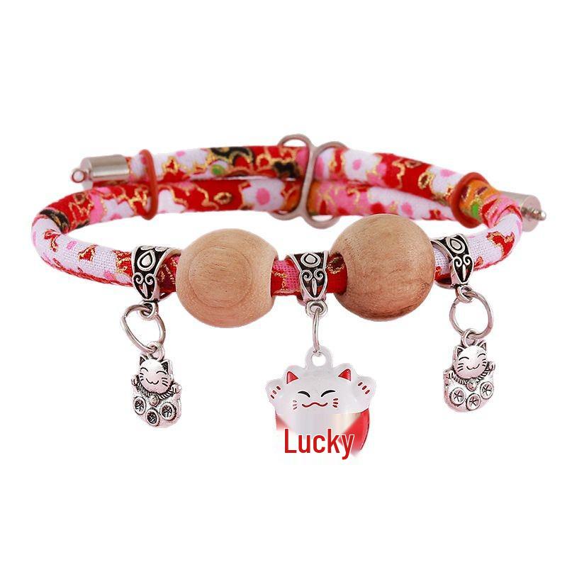 Camphor Wood Pet Collar with Insect Repellent & Flea Prevention for Cats and Dogs