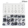 Assortment Kit High Pressure With Plactic Box Elastic Band O Ring Sealing Gaskets Washer Seals
