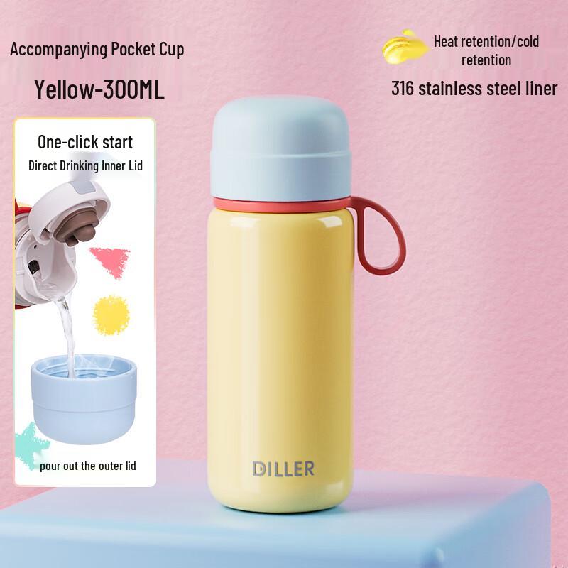 Dileber 316 Stainless Steel Portable Insulated Cup