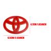BBcp3 Car Steering Wheel Badge Emblem Sticker Auto-Styling For Toyota Corolla Cross Crown Rav4 Chr Avensis Aygo Raize Camry TRD Venza