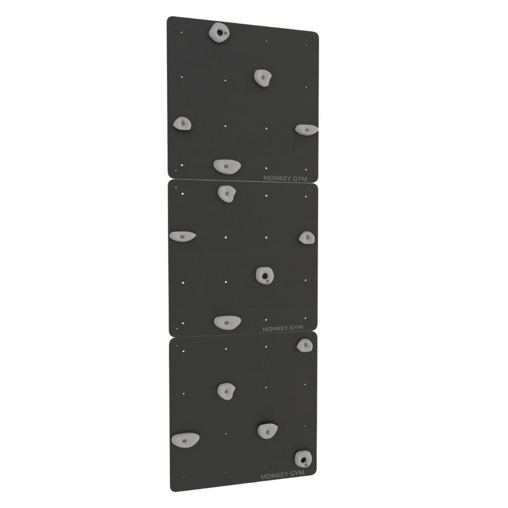 Climbing Wall Square 3 Black - Gray Grips