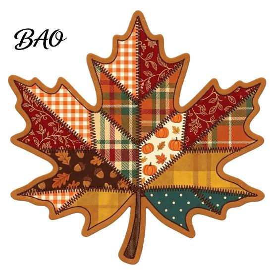 Indoor Outdoor Wall Hanging Vintage Patchwork Wooden Sign, Rustic Country Style Decor Holiday Gift for Home with Hemp Rope Door Fireplace, Autumn
