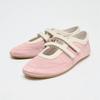 Fashion Pink Satin Brand Ballet Flats Women Fashion Round Toe Double Pull Strap Designer Shoes Comfortable Lightweight Non-Slip Sneakers