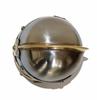 Casco Normano de Acero de Calibre 18 Medieval Armadura Vikinga