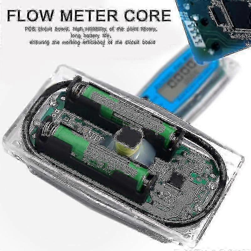 High Accuracy Digital Fuel Flow Meter Used For Car Gasoline Diesel Kerosene Methanol Water Meter Counter Sens