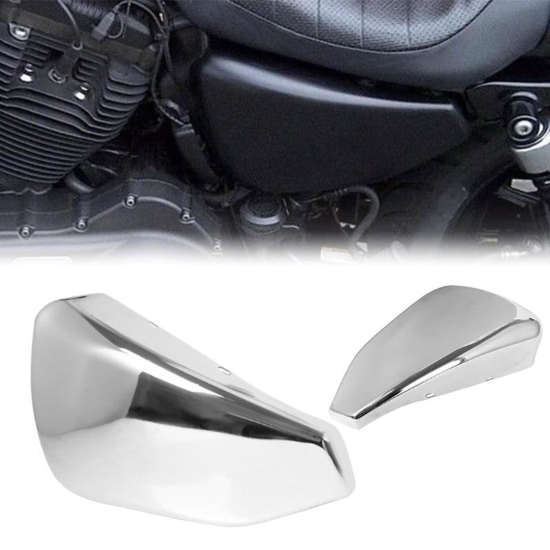 Motorcycle Modification Accessories for XL 1200 883 Left Side Battery Fairing Cover Replacement Motorbike Battery