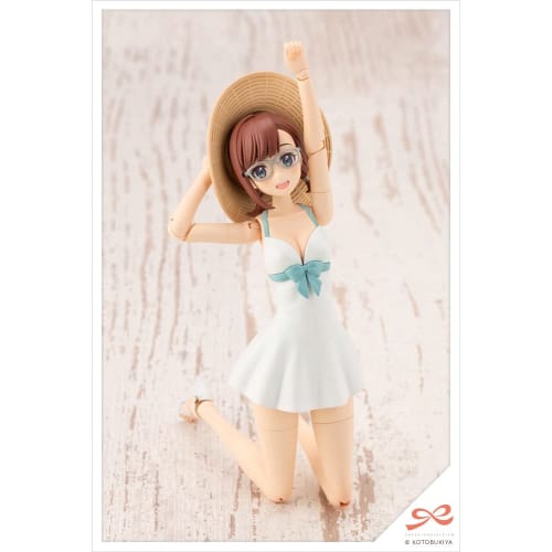 Kotobukiya (KOTOBUKIYA) Sousai Shojo Teien Takanashi Reiji [Swimsuit] 1/10 Scale Plastic Model JK020, Approximately 160mm Tall