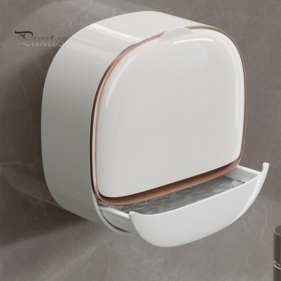 Self Draining Soap Holder Strong Load-bearing Easy To Install Bathroom Wall Mounted Soap Box Tray Container