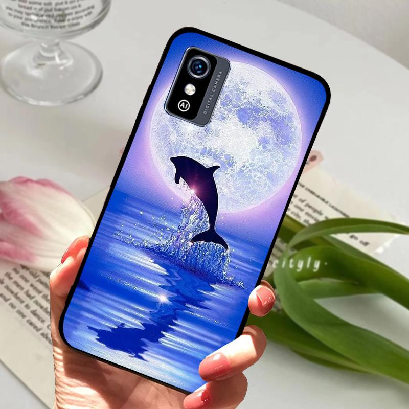 Hüllen Für ZTE Blade L9 L 9 Niedliche Cartoon Bemalte Stoßfeste TPU Handy Rückseite Für ZTE BladeL9 Hülle Schale Weiches Silikon Capa