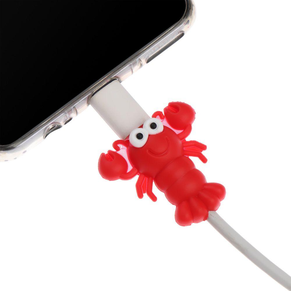Cute Insect Shape Wired Earphone Cartoon Cable Protectors Wire Cord Protector Silicone Case Data Line Cover