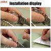 270pcs/set Strainless Steel Spring Bars Dia 1.8mm 1.5mm Length 8mm-25mm Watchband Strap Belt Watch Repair Tools 360pcs/set Pin
